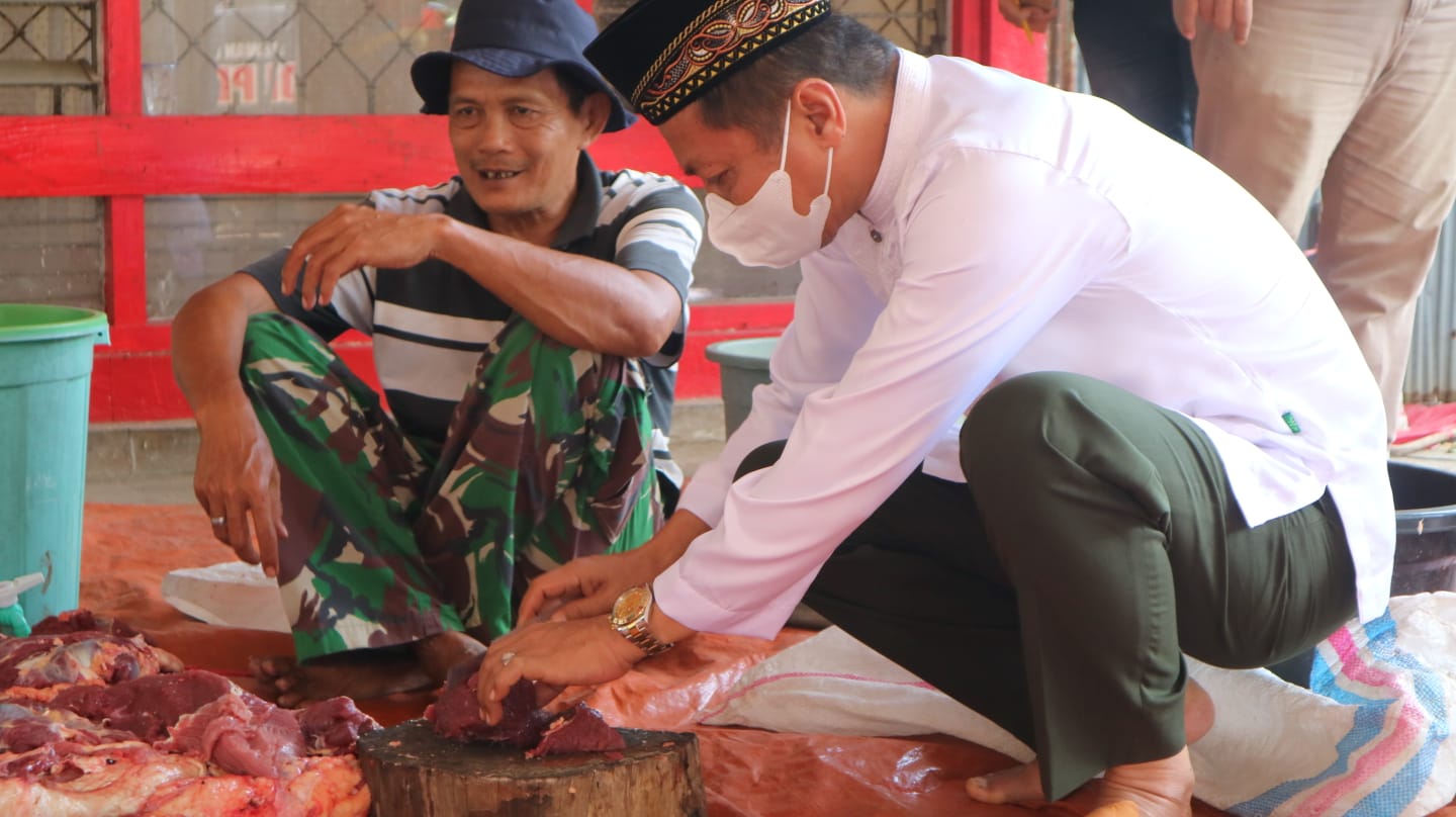PDIP Banjarbaru Berkurban, Wartono: Semoga Bermanfaat