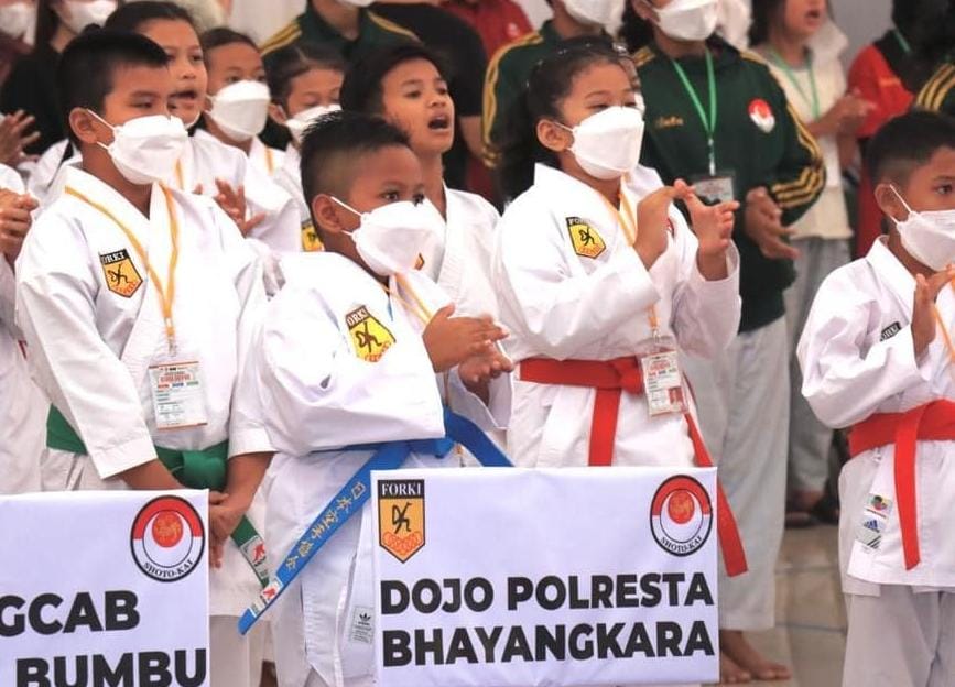 Dojo Polresta Bhayangkara Raih 6 Medali Emas dan 6 Medali Perak