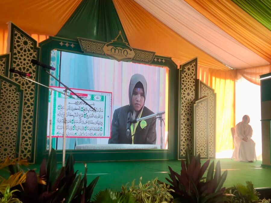 Kisah Qariah Cilik Aceh di MTQN ke-29, Suka Dengarkan Alquran Sejak Kecil