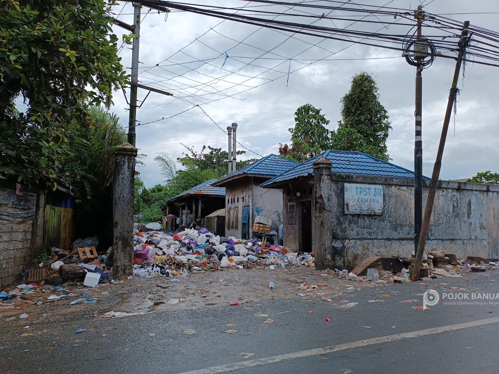 Sampah di Cemara Kembali Meluber ke Jalan, Lurah Harap Kerjasama Pihak Terkait