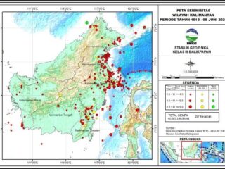 Gempa Sempat Guncang Amuntai, BMKG Balikpapan; Aktivitas dari Sesar Meratus
