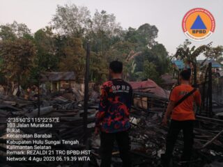 Musibah Kebakaran di Kayu Bawang HST, Simak Kronologi Versi Kepolisian