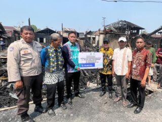 UPZ Bank Kalsel Bantu 23 KK Terdampak Kebakaran