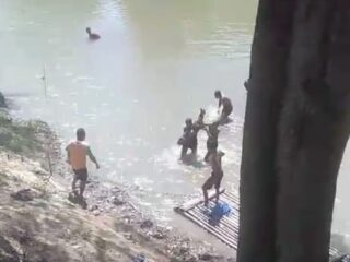 Kronologis Bocah Tenggelam di Sungai Aning yang Diduga Terpeleset