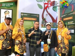 Festival Lingkungan, Iklim, Kehutanan, dan Energi di Indonesia: Dishut Kalsel Tampilkan Hasil Hutan Bukan Kayu