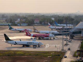 Dilanda Asap di Pagi Hari, Jam Operasional Bandara Syamsudin Noor Disebut Tak Berubah