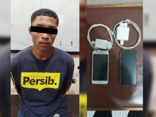 Pencurian Handphone, Polisi Menyamar Jadi Pembeli Demi Tangkap Pelaku
