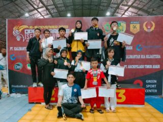 Dojo Murakata HST Borong Juara Turnamen Karate Isen Mulang se-Kalselteng 2023