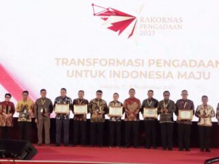 Kalsel Raih Penghargaan Terbaik Nilai Indeks Tata Kelola Pengadaan se-Indonesia