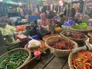 Harga Cabai di Pasar Martapura Naik, Hari Ini Tembus Rp120 ribu
