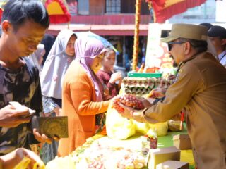 Jelang Ramadan, Pj Bupati Tala Ajak Masyarakat Manfaatkan Pasar Murah