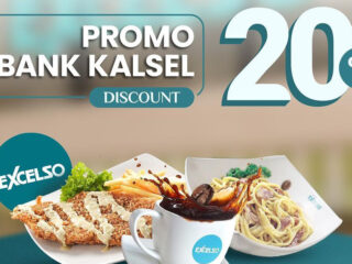 Promo Bank Kalsel: Diskon 20% di Exelco KM 5,5 Banjarmasin