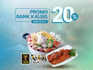 Promo Bank Kalsel: Diskon 20% di XO Suki untuk Pecinta Japanese Food