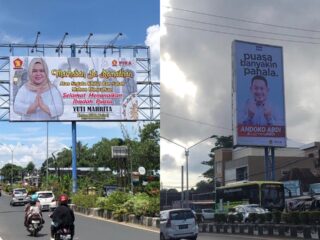 Bertebaran Baliho Politisi Muda di Banjarbaru, Sinyal Maju di Pilkada 2024?