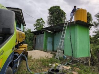 Penanggulangan Pipa Bocor di Desa Mandikapau, BPAM Banjarbakula Jalankan Empat Skenario Ini