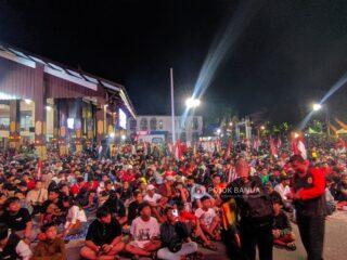 Timnas Gagal ke Final, Pendukung di Banjarmasin Mengaku Tak Kecewa