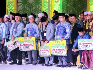 Poin Meningkat, Kabupaten Banjar Kembali Juarai MTQ Kalsel