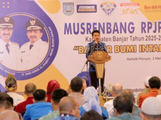 Catat, Ada Tiga Sektor Prioritas RPJPD di Kabupaten Banjar